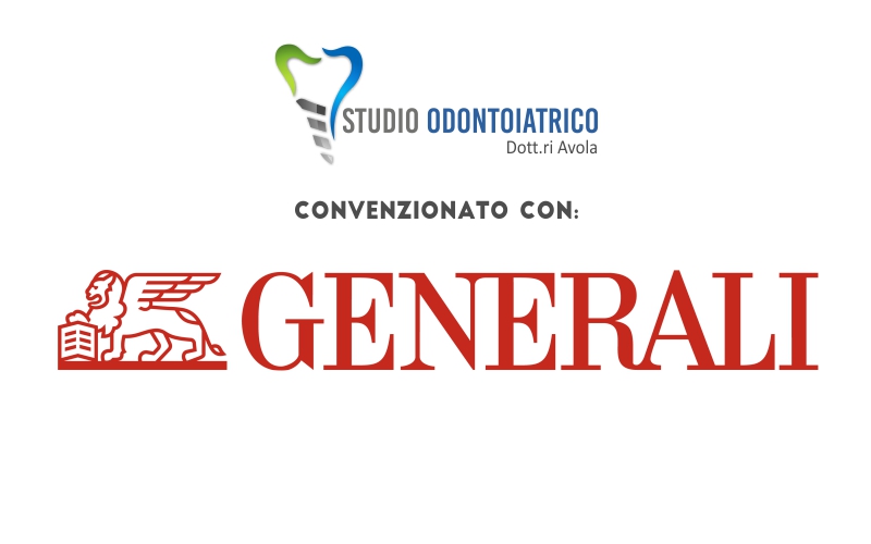 Lo Studio Odontoiatrico Dott.ri Avola è convenzionato con: Generali Assicurazioni